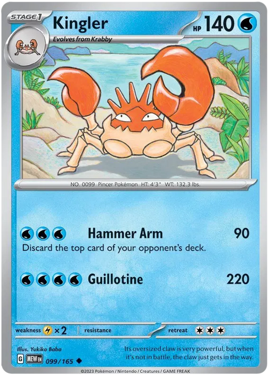 Kingler 099/165