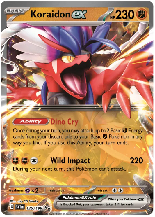 Koraidon EX 125/198