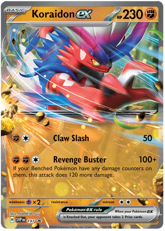 Koraidon EX SVP197