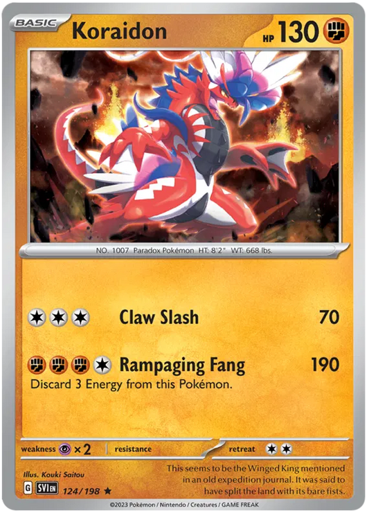 Koraidon 124/198