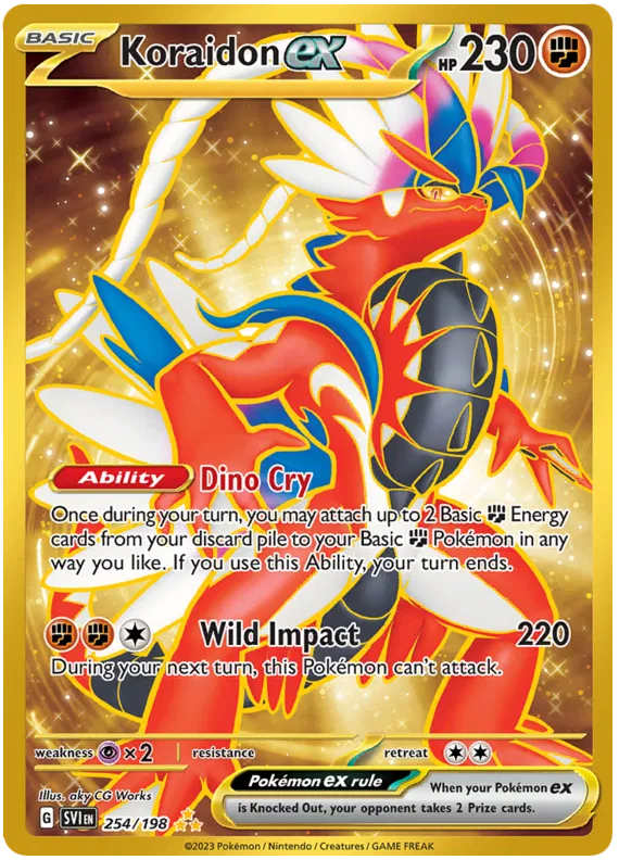 Koraidon EX 254/198