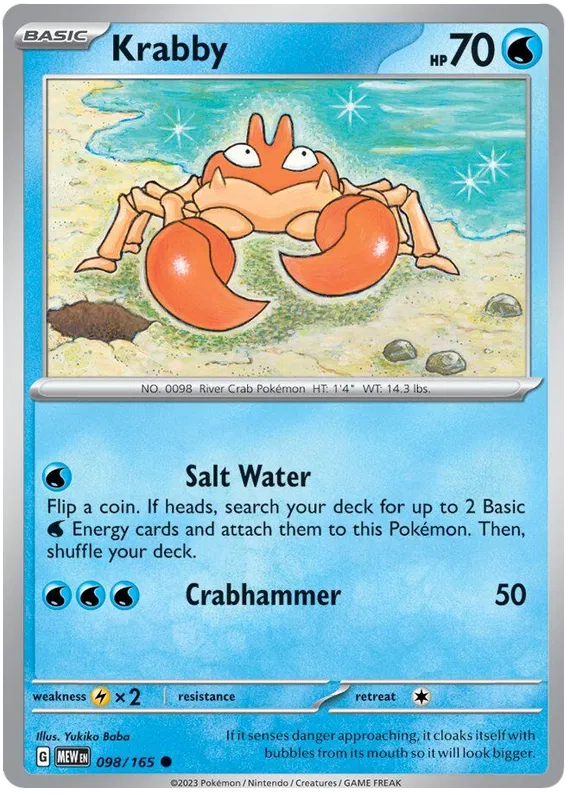 Krabby 098/165