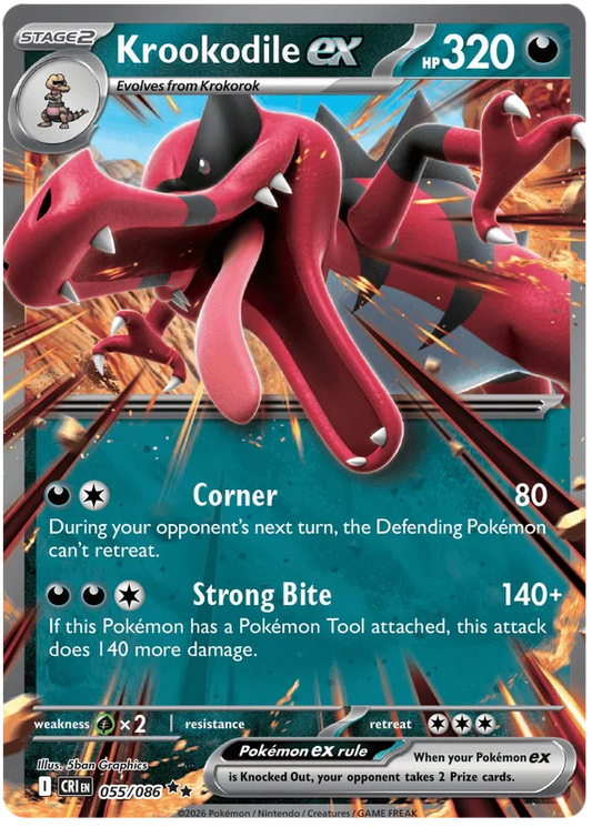 Krookodile EX 055/086