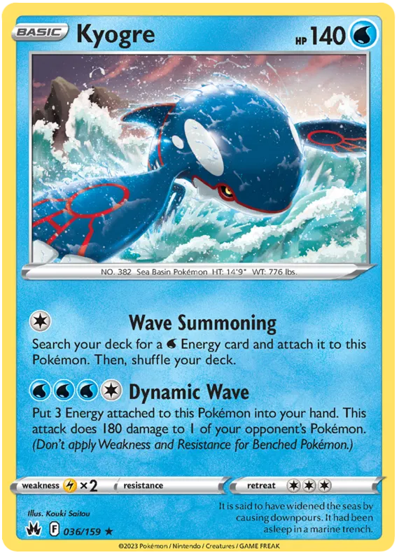 Kyogre 036/159