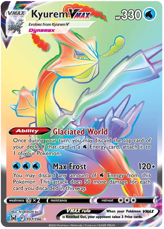 Kyurem Vmax 197/196