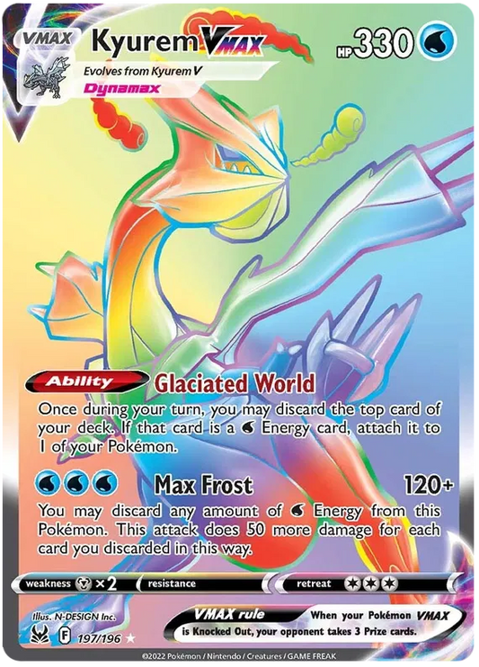 Kyurem Vmax 197/196
