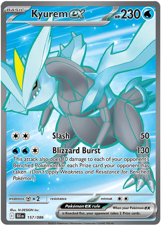 Kyurem EX 157/086