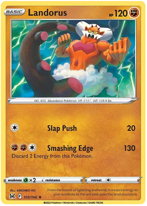 Landorus 105/196