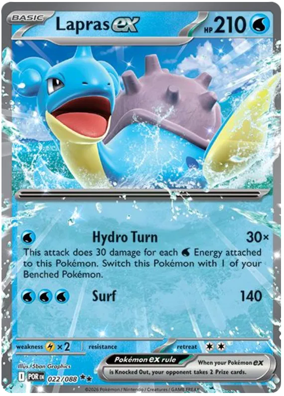 Lapras EX 022/088