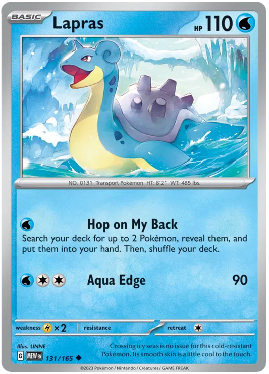 Lapras 131/165