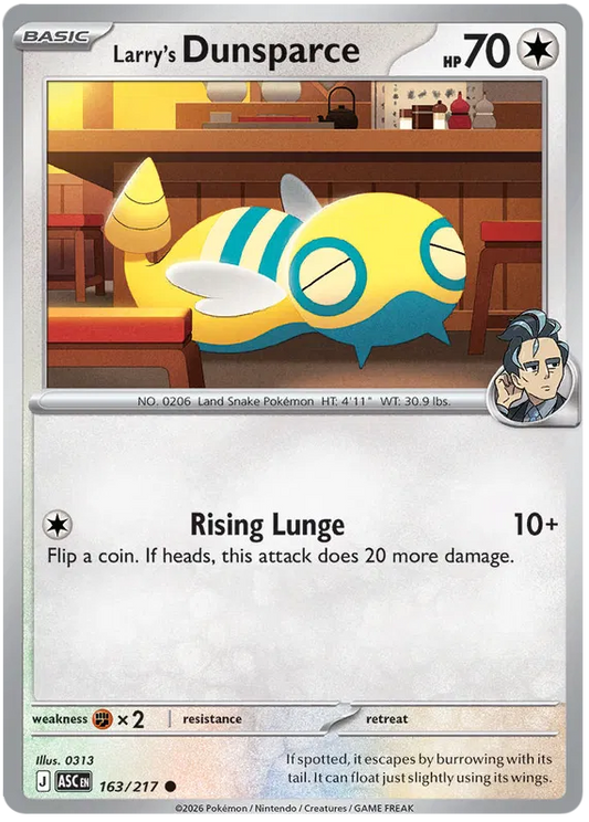 Larry's Dunsparce 163/217
