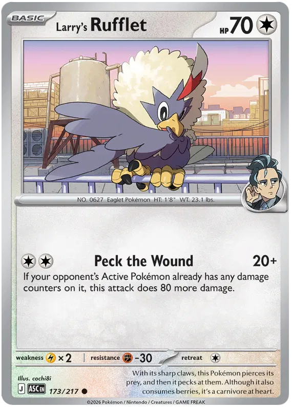 Larry's Rufflet 173/217