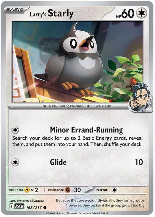 Larry's Starly 168/217