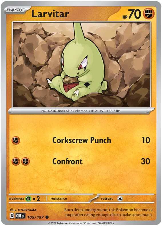 Larvitar 105/197