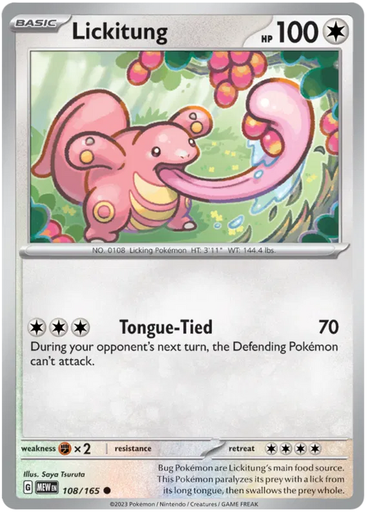 Lickitung 108/165