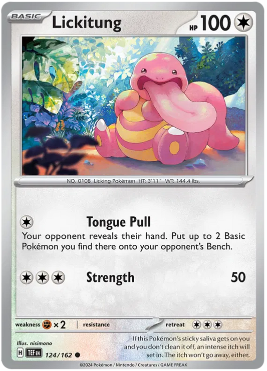 Lickitung 124/162