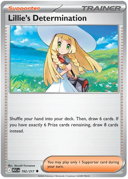 Lillie's Determination 192/217