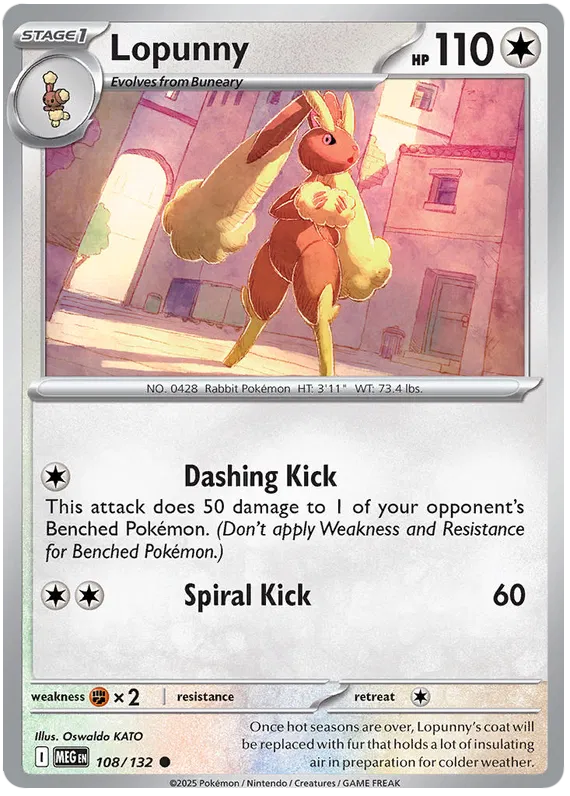 Lopunny 108/132
