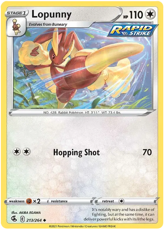 Lopunny 213/264