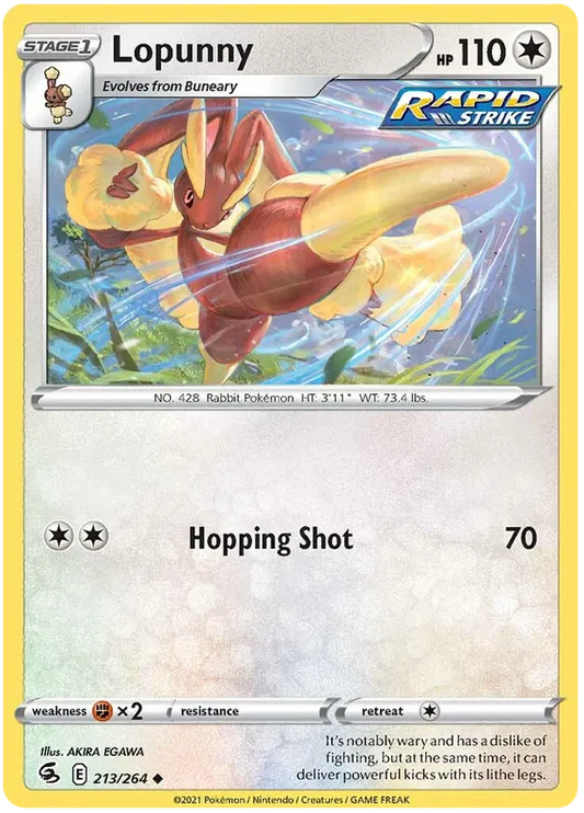 Lopunny 213/264