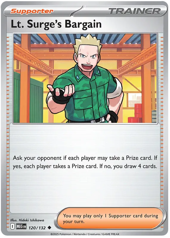 Lt. Surge's Bargain 120/132