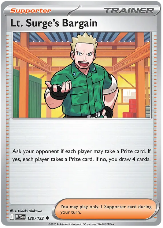 Lt. Surge's Bargain 120/132