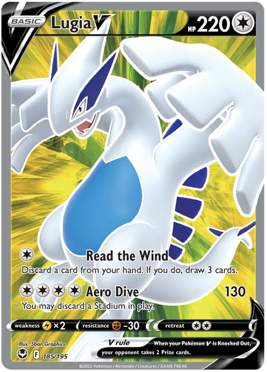 Lugia V 185/195