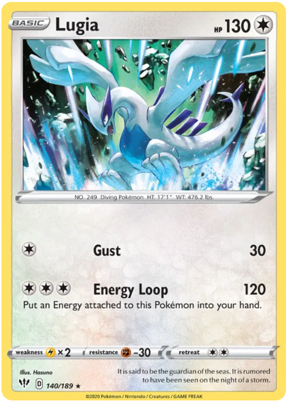 Lugia 140/189
