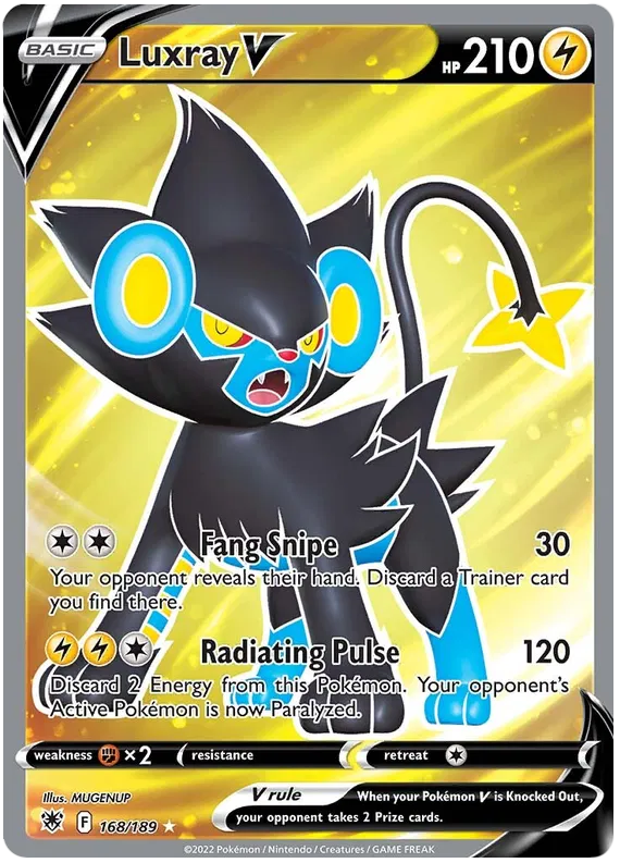 Luxray V 168/189