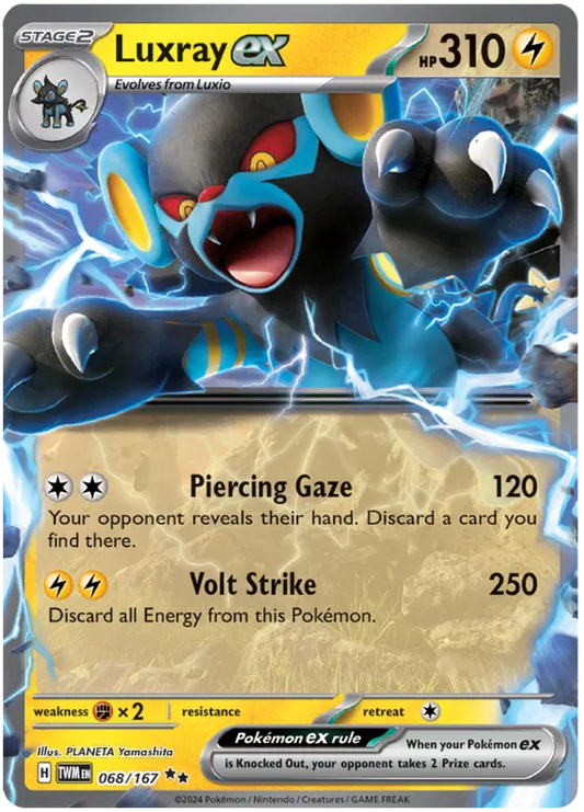 Luxray EX 068/167