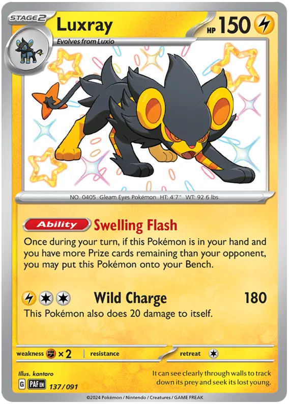 Luxray 137/091