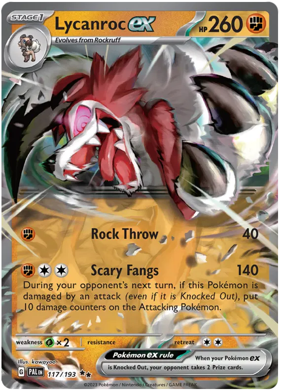 Lycanroc EX 117/193