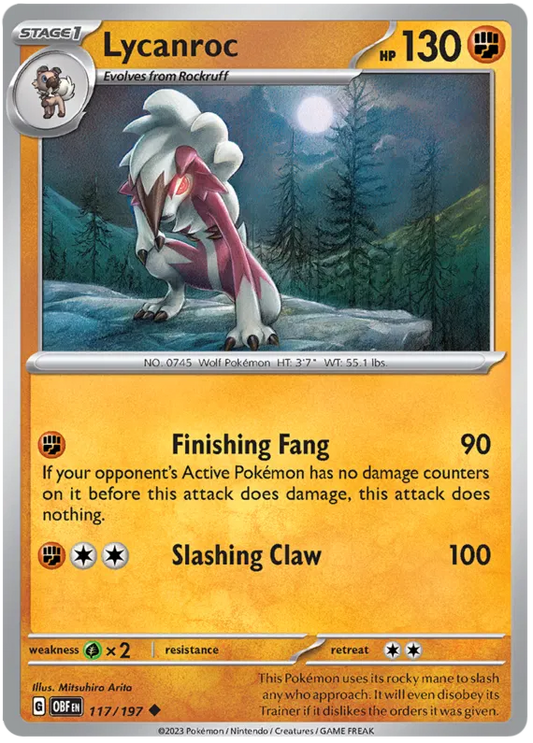 Lycanroc 117/197