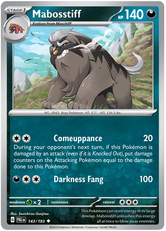 Mabosstiff 143/193