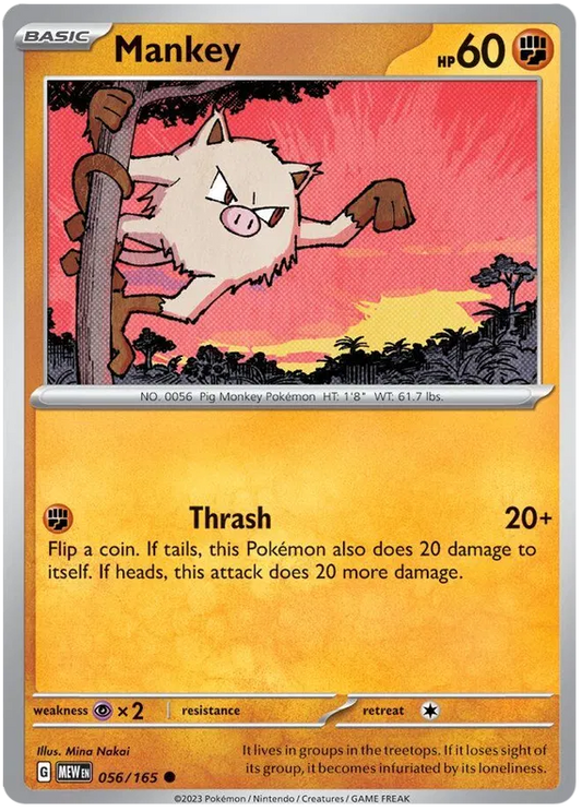 Mankey 056/165