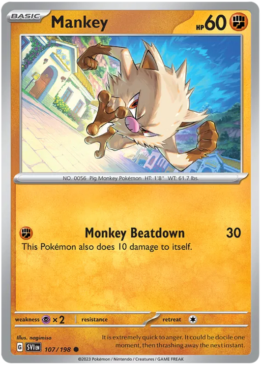 Mankey 107/198