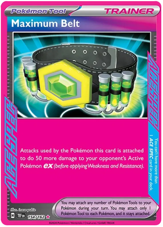 Maximum Belt 154/162