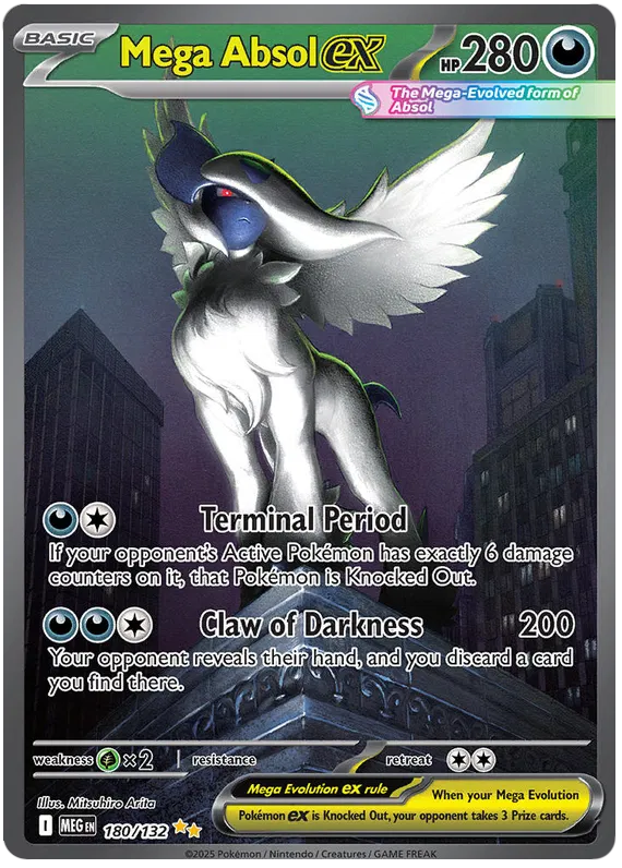Mega Absol EX 180/132