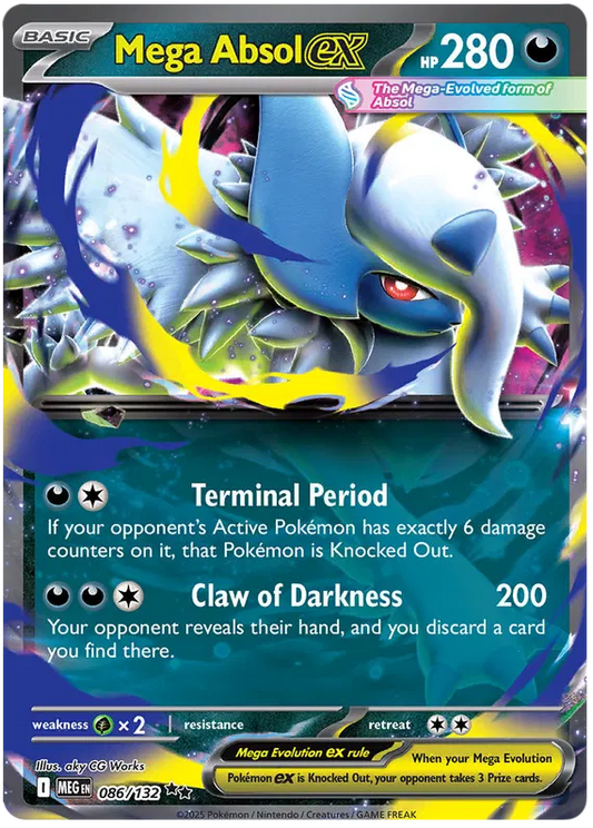 Mega Absol EX 086/132