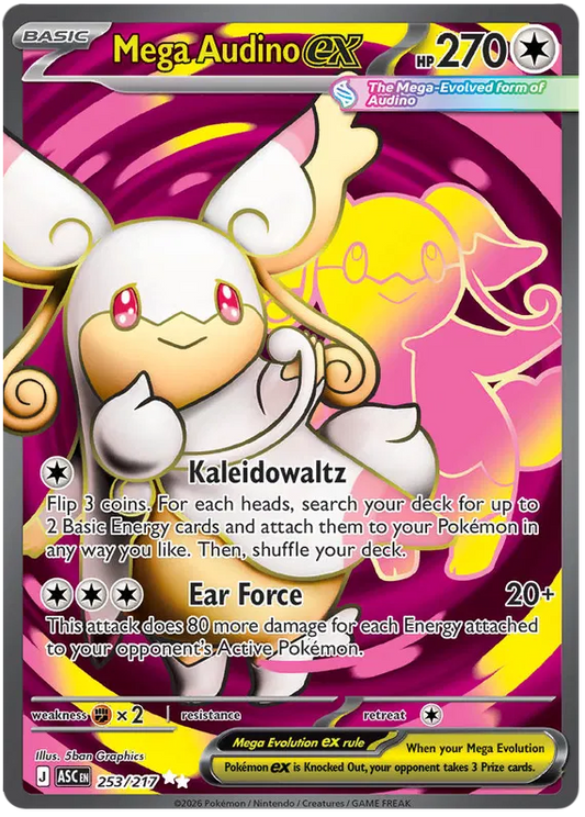 Mega Audino EX 253/217