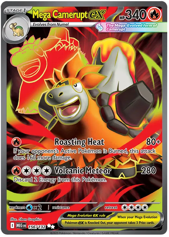 Mega Camerupt EX 156/132