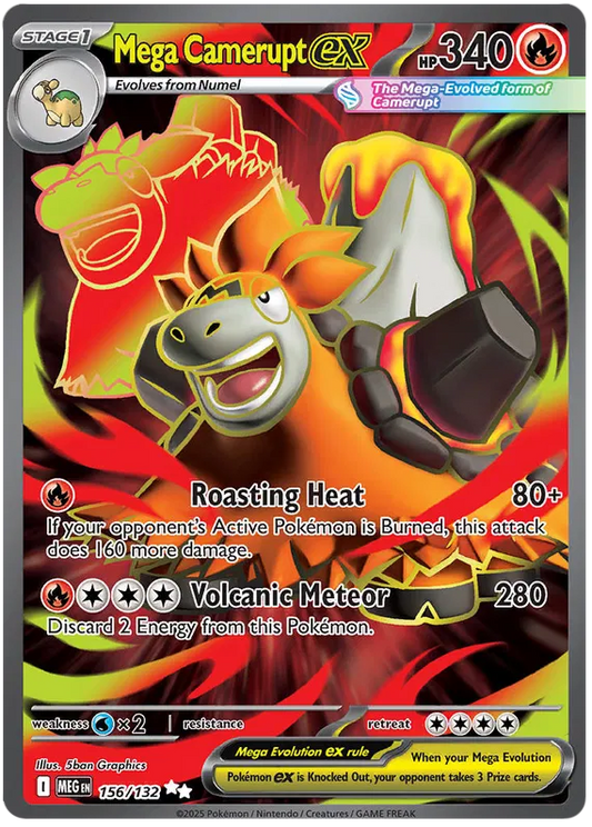 Mega Camerupt EX 156/132