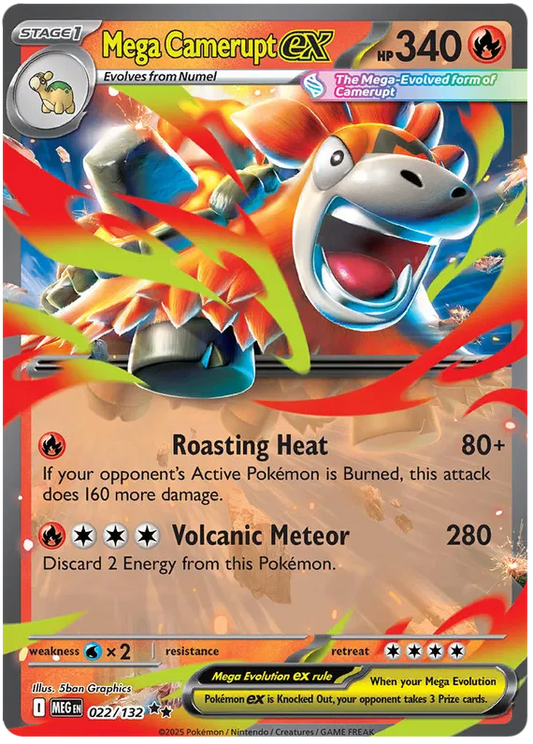 Mega Camerupt EX 022/132