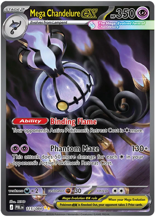 Mega Chandelure EX 115/084