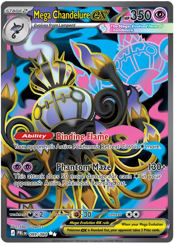 Mega Chandelure EX 099/084