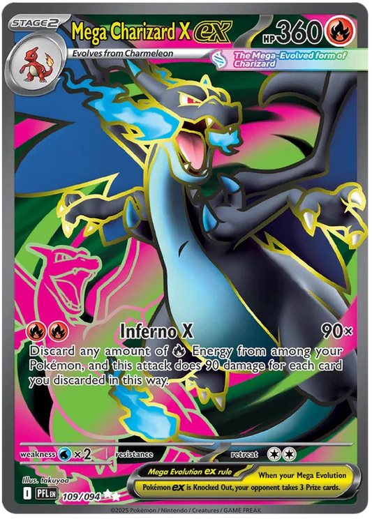 Mega Charizard X EX 109/094