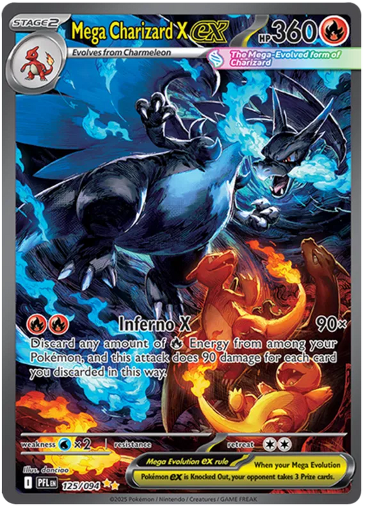 Mega Charizard X EX 125/094