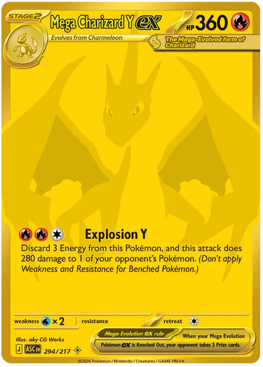 Mega Charizard Y EX 294/217