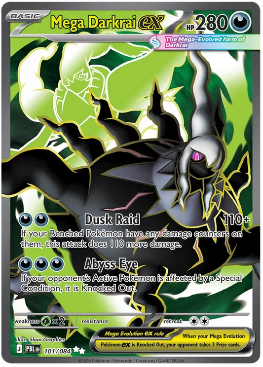 Mega Darkrai EX 101/084