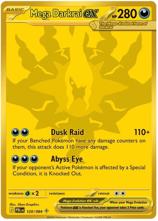 Mega Darkrai EX 120/084